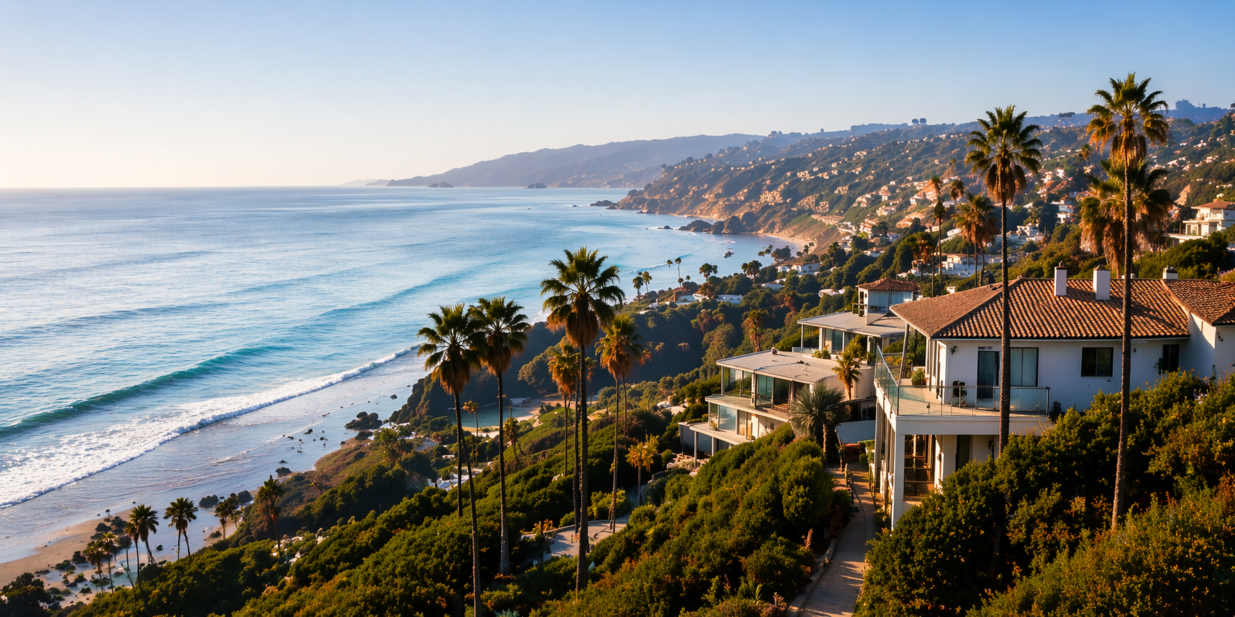 Orange County coastline